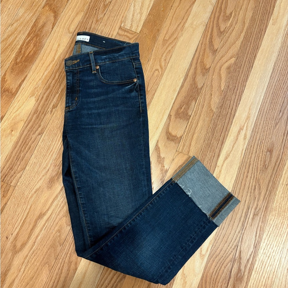 Dark Blue Denim Jeans
